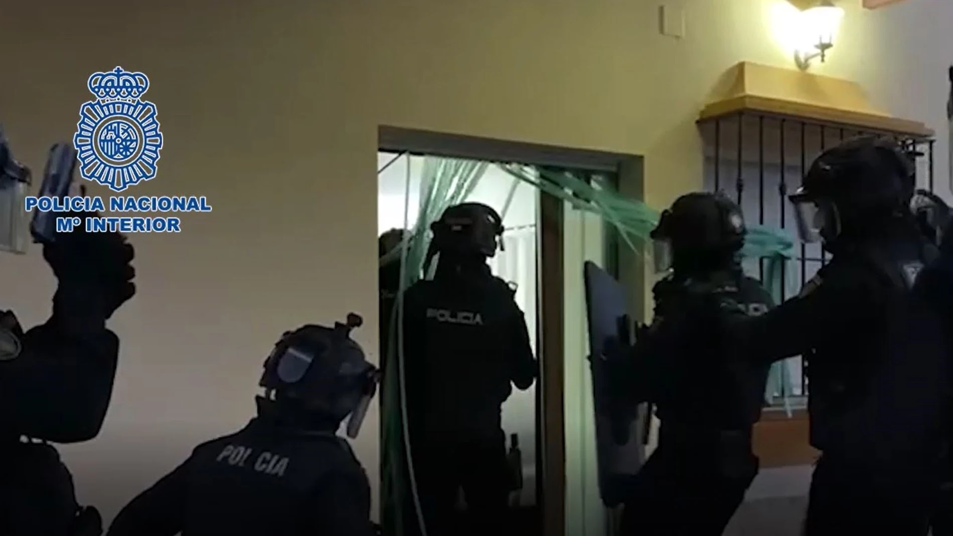 Operación de la Policía Nacional en Málaga. POLICÍA NACIONAL