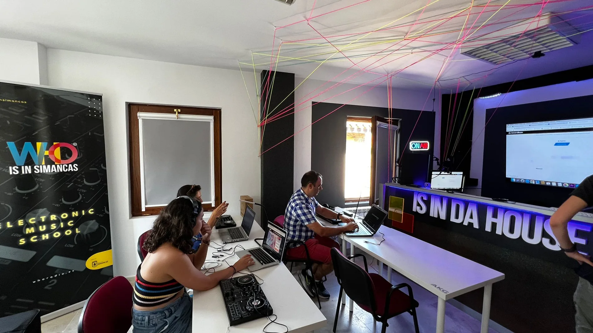 Escuela de DJ en Simancas (Valladolid)