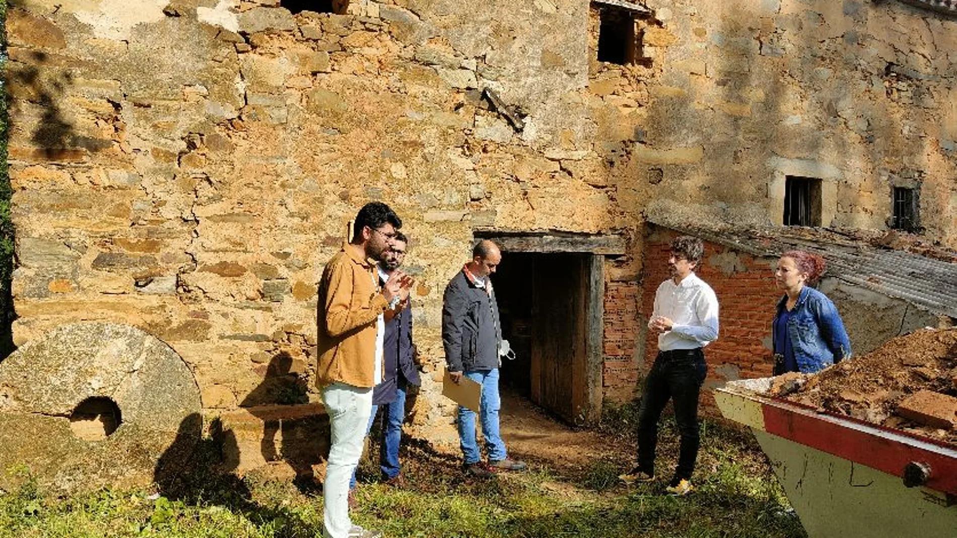 Histórico molino del Junquillo de Val de San Lorenzo (León)