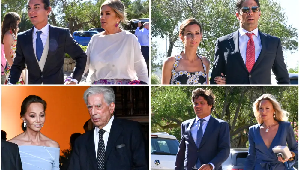 Algunos de los invitados 'vip' en la boda de Álvaro Castillejo y Cristina Fernández