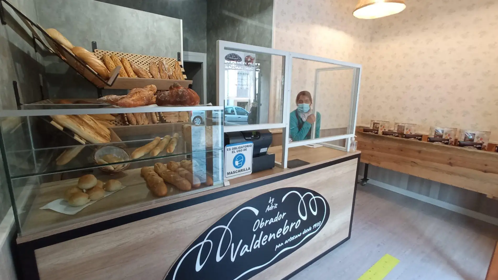Obrador de pan en Valdenebro, una empresa de reciente creación en la provincia de Segovia