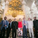 La consejera de Cultura y Patrimonio Histórico en funciones, Patricia del Pozo, ha visitado esta semana los trabajos de restauración en el órgano de la Catedral de Granada. JUNTA DE ANDALUCÍA