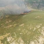 Incendio en Candelario (Salamanca) declarado de Nivel 1 este lunes. JCYL 11/07/2022