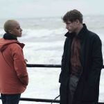 Cush Jumbo as Frances, Billy Howle as Strangeways - The Beast Must Die
