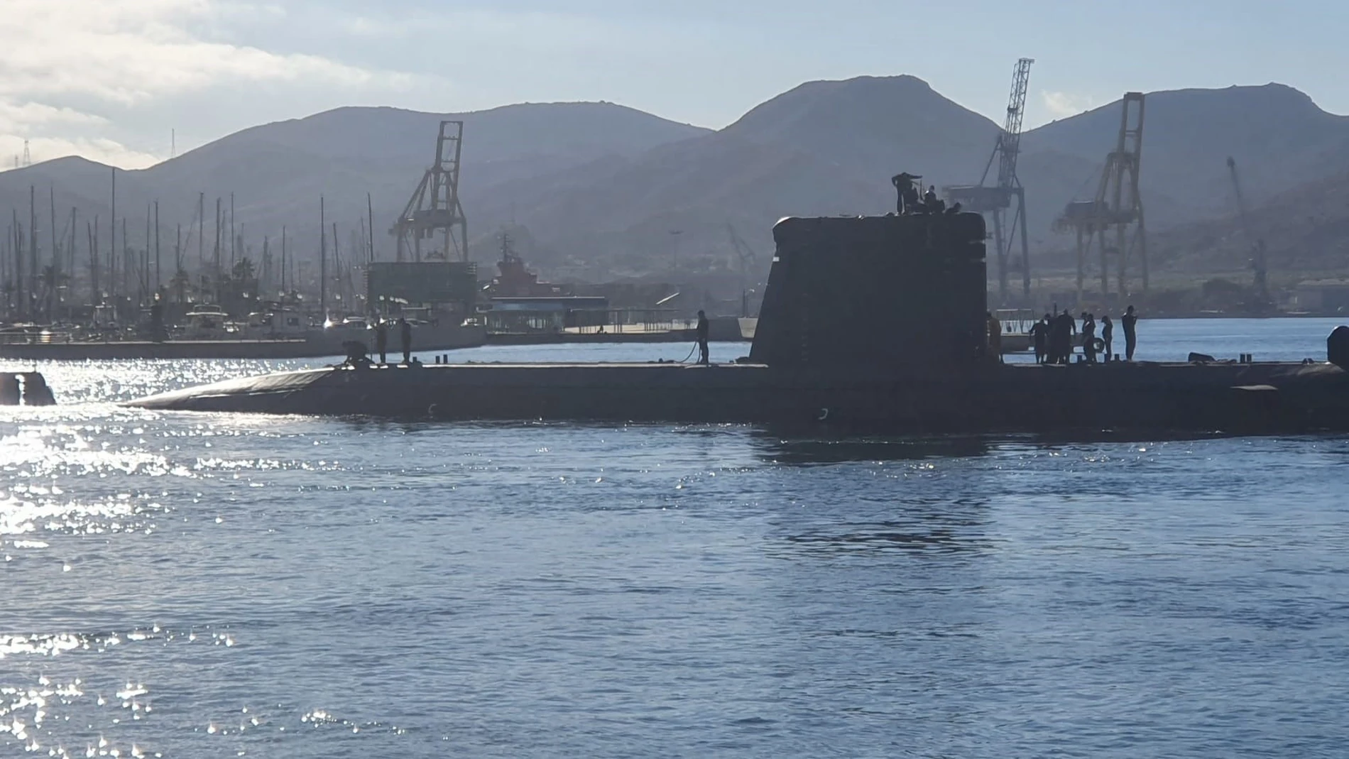 El submarino S-71 'Galerna' vuelve a navegar NAVANTIA 13/07/2022