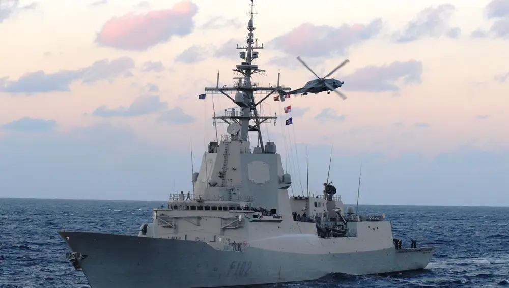 La fragata "Almirante Juan de Borbón"