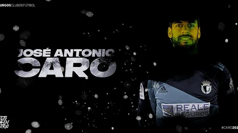 José Antonio Caro ficha por el Burgos.