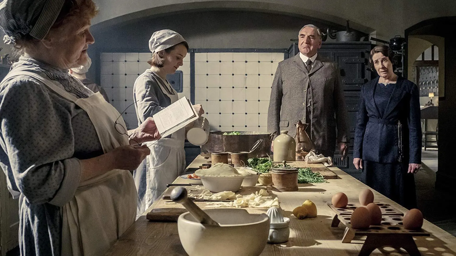 La serie «Downton Abbey» describe la vida de una familia aristocrática y de los componentes de su servicio