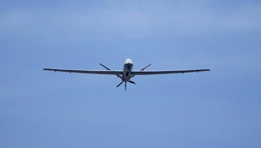 Un dron Reaper sobrevuela por primera vez el cielo de París