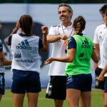 El entrenador de la selección española Jorge Vilda,