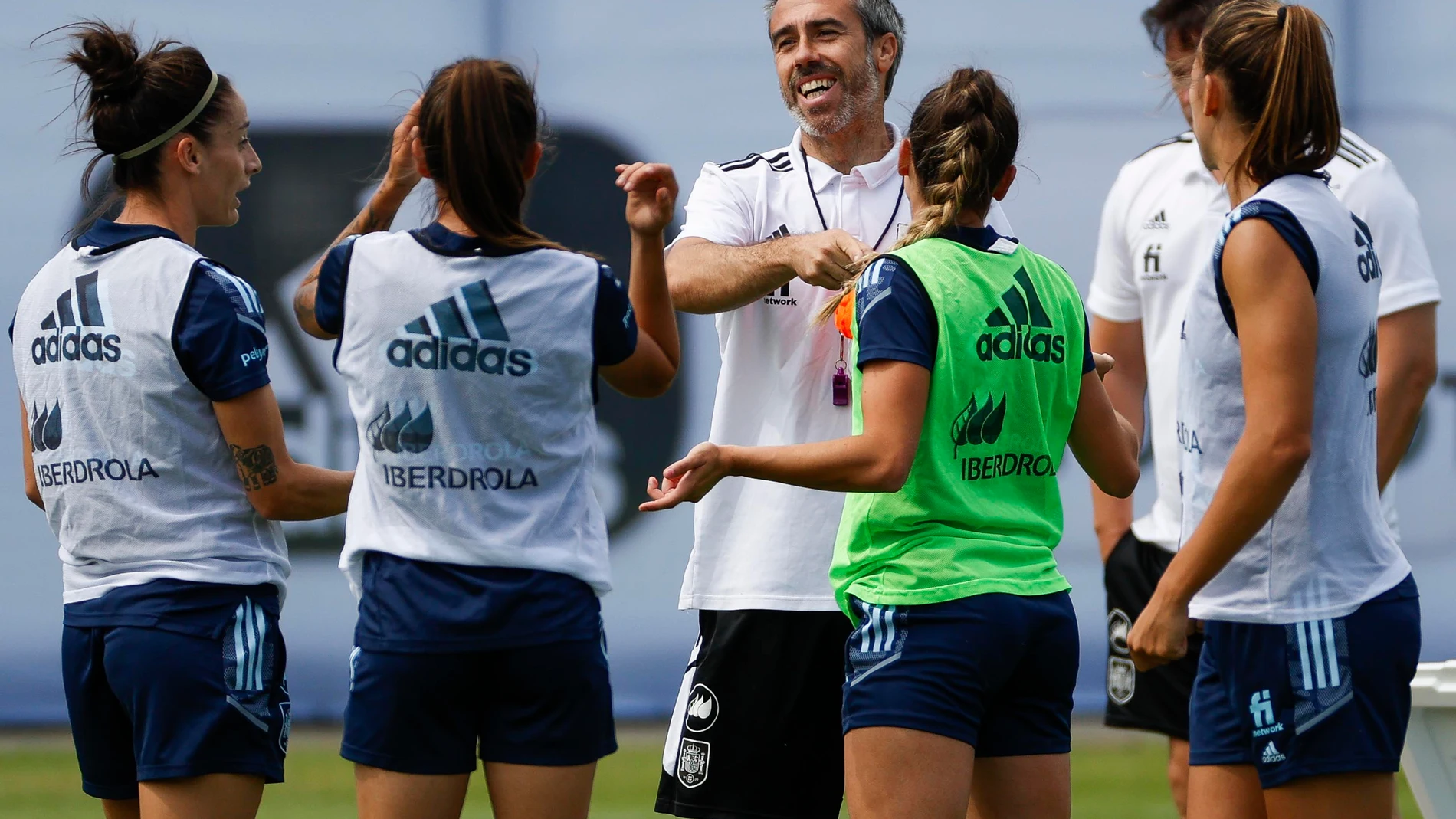 El entrenador de la selección española Jorge Vilda,