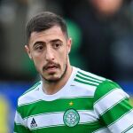 Josip Juranovic con el Celtic.