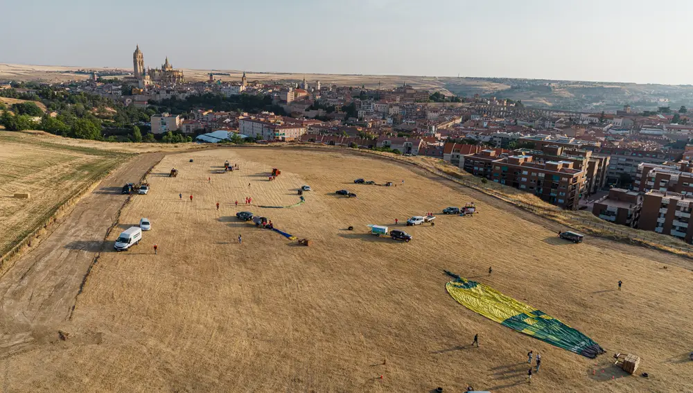 Arranca el IV Festival Accesible de Globos Aerostáticos Civitatis Ciudad de Segovia