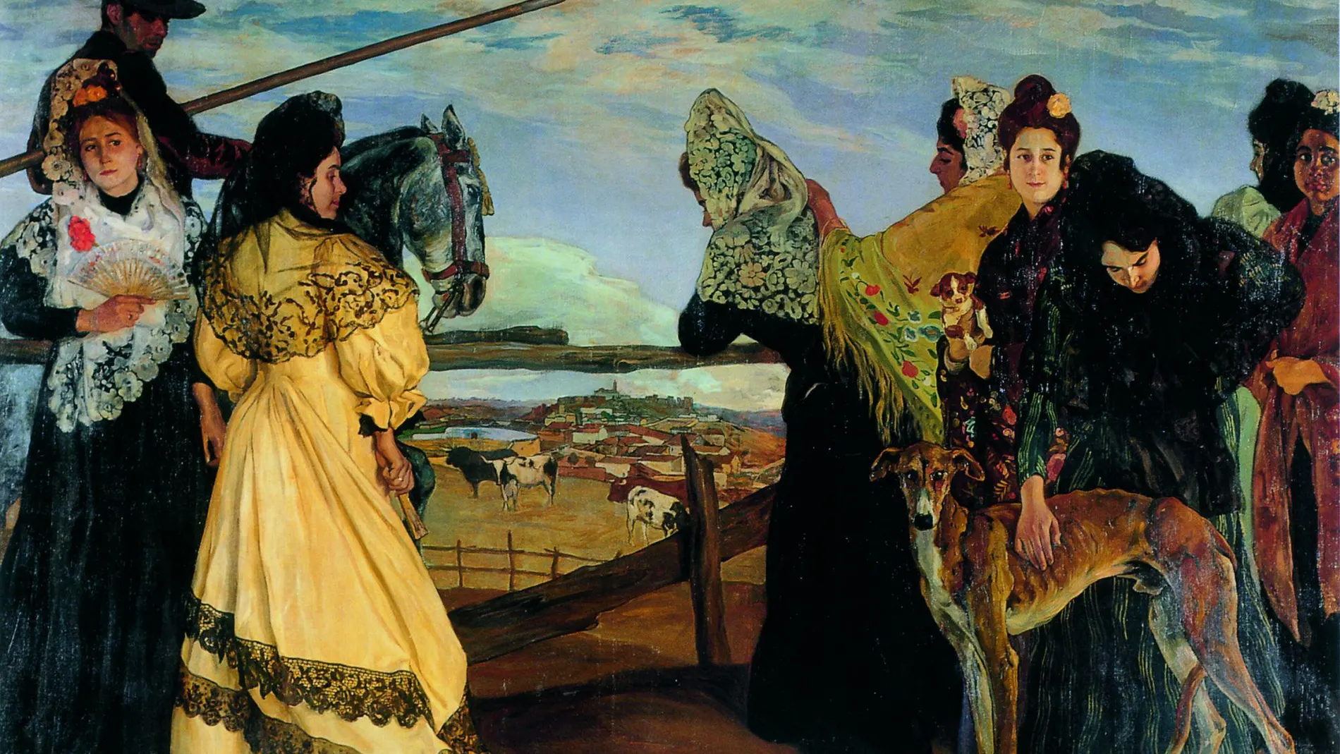 «Víspera de la corrida», de Zuloaga, retratista de la cultura española