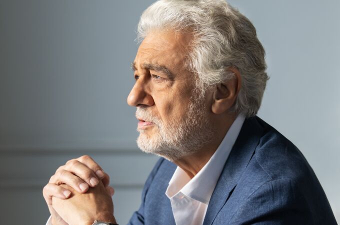 El tenor Plácido Domingo