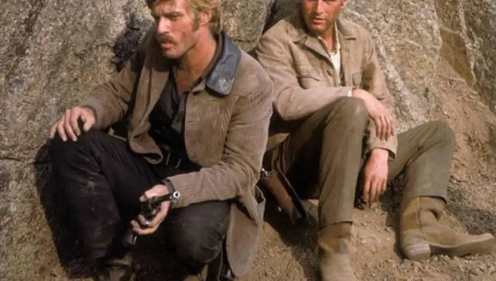 Robert Redford (izda.) y Paul Newman protagonizan «Dos hombres y un destino»