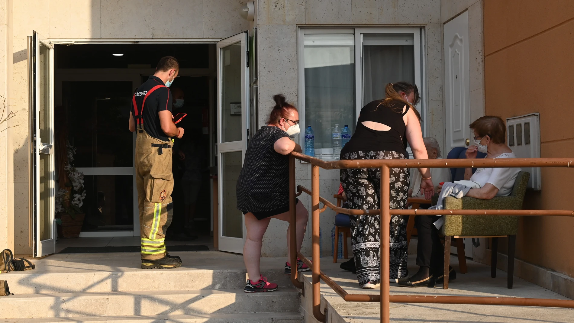 Incendio con dos fallecidos en una residencia para mayores en el pueblo burgalés de Celada del Camino