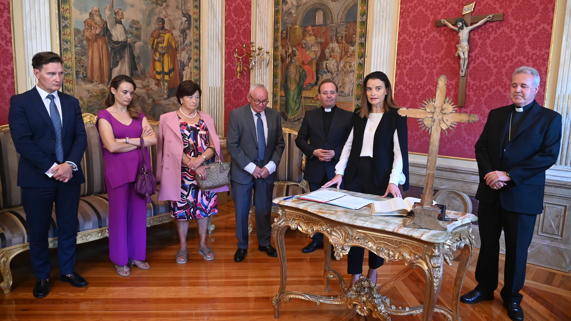 Toma de posesión de la nueva économa de la archidiócesis de Burgos