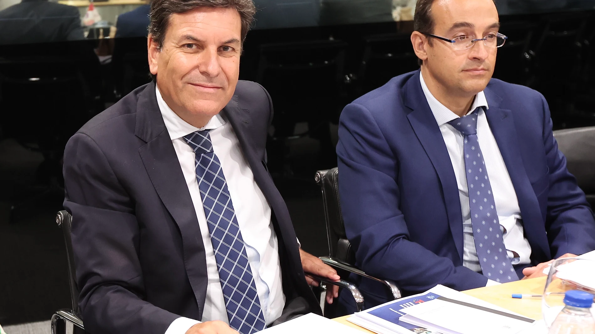 El consejero de Economñia y Ha cienda y portavoz , Carlos Fernandez Carriedo, asiste a la Conferencia Sectorial para la Mejora Regulatoria y el Clima de Negocios
