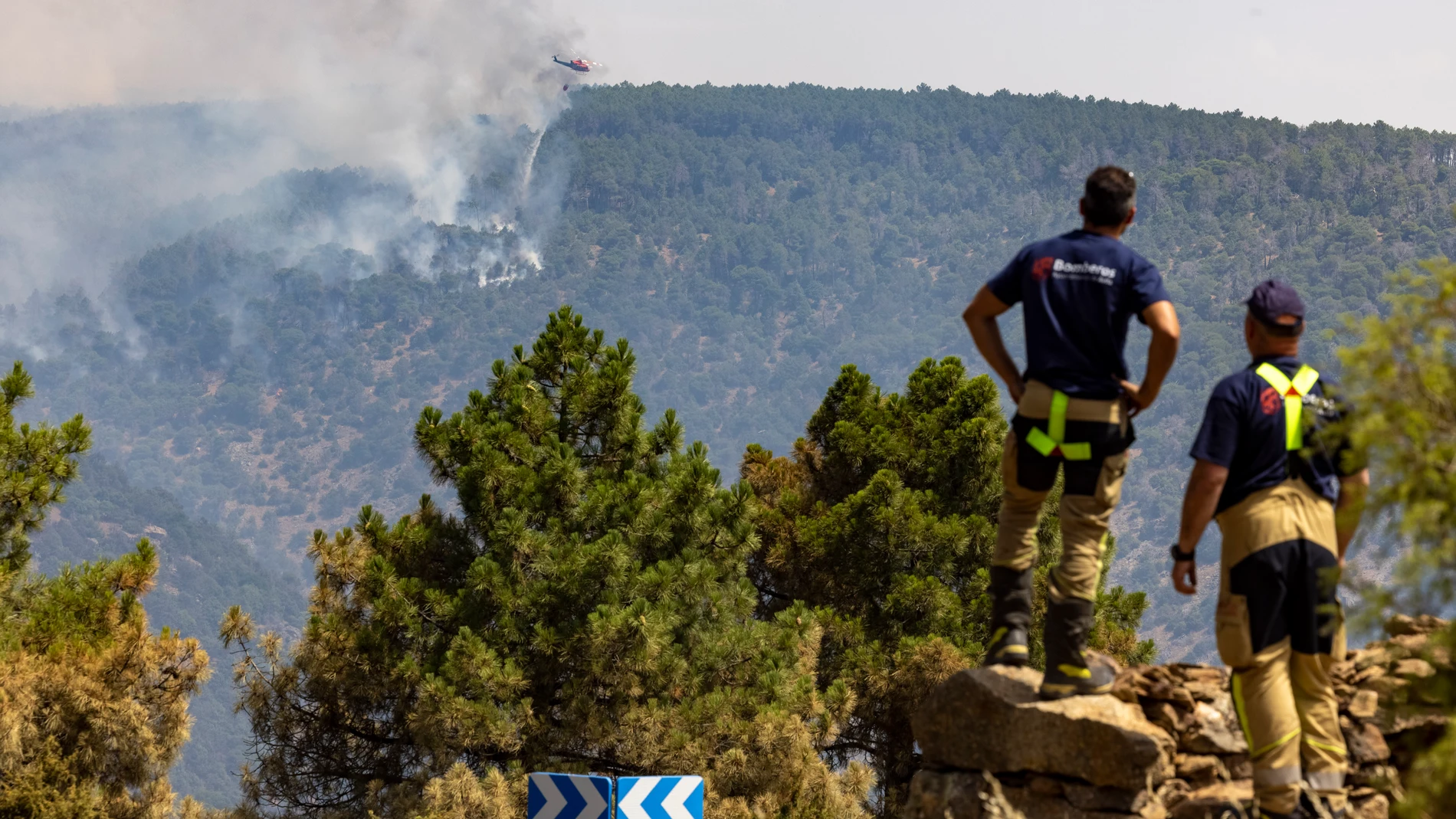 Incendio en Cebreros, Ávila