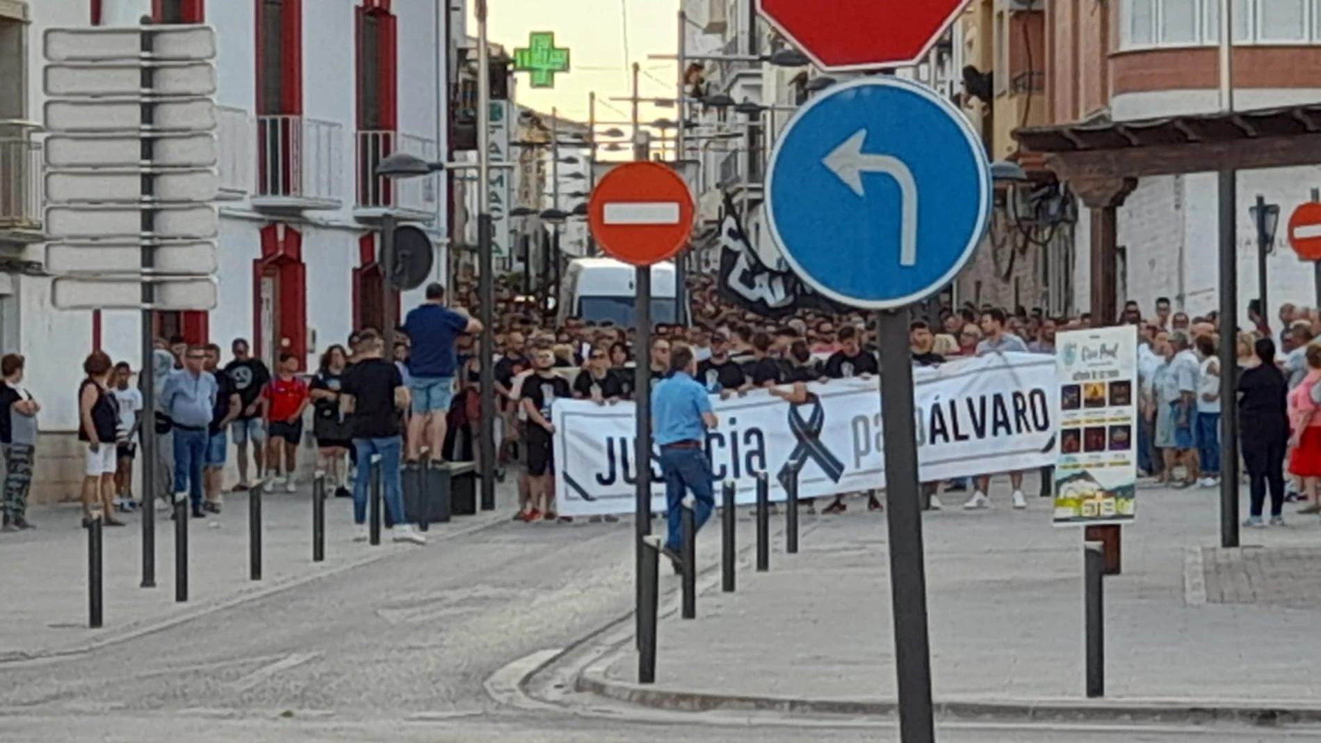 Manifestación celebrada en Peal de Becerro