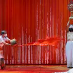 Producción de «La valquiria», de Hermann Nitsch, representada en Bayreuth en 2021