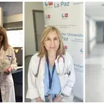 Las doctoras Casas, Calvo y García, autoras del estudio