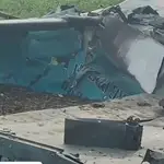 Su-34M derribado en Ucrania