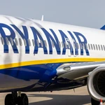 Avión de Ryanair en una foto de archivo