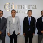 Visita institucional a la Cámara de Comercio de Málaga