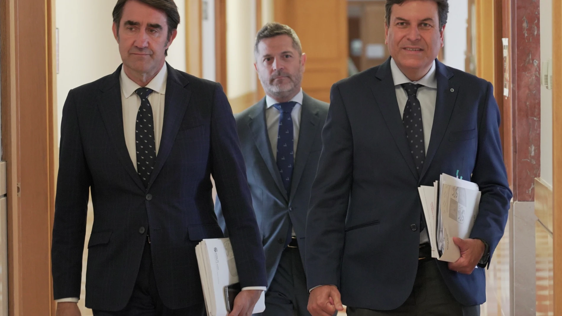 Rueda de prensa del Consejo de Gobierno con Carlos Fernández Carriedo y Juan Carlos Suárez-Quiñones