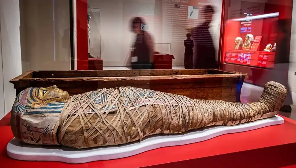 Seis momias aterrizan en CaixaForum Madrid cedidas por el Britsh Museum de Londres