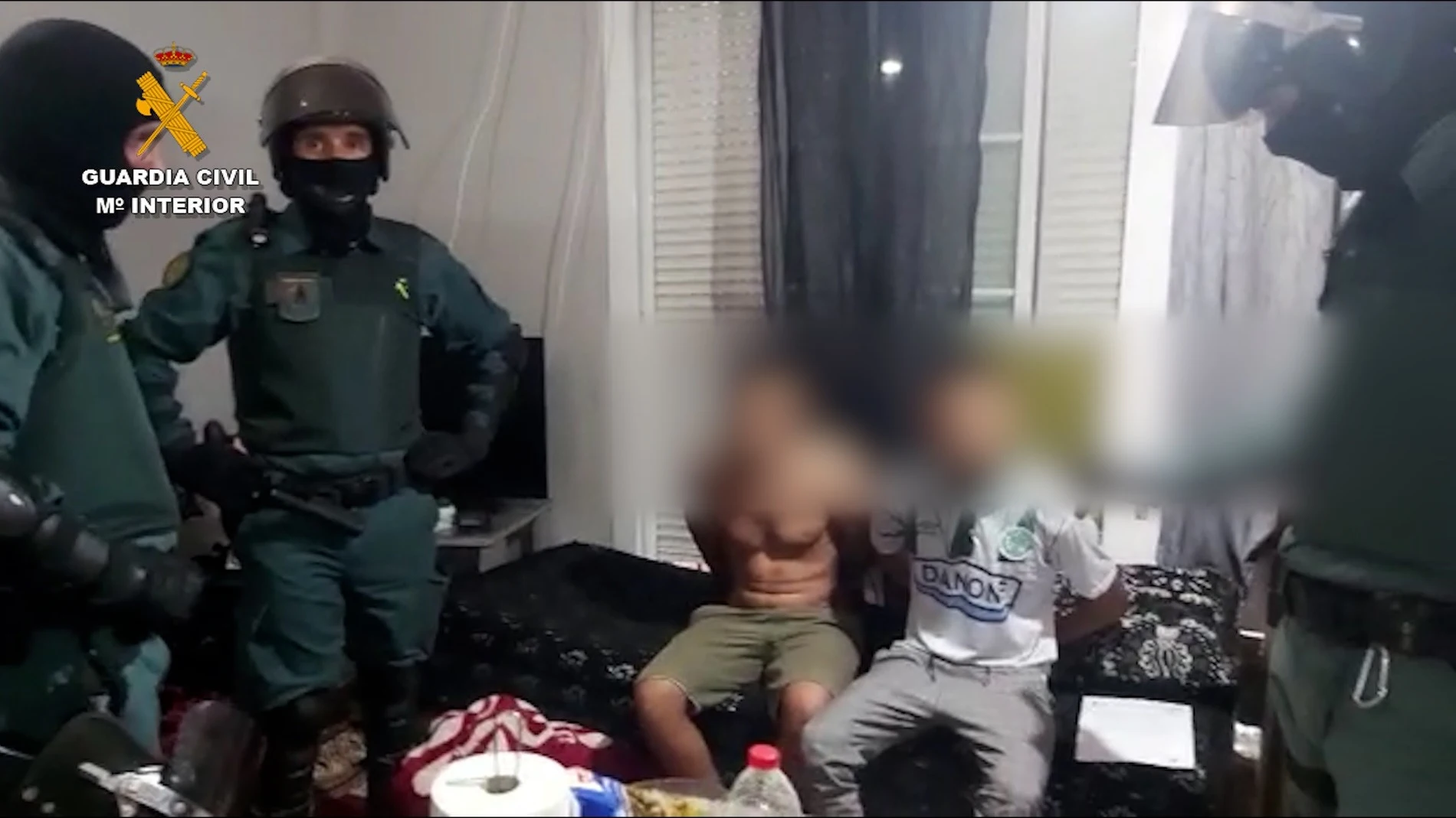 A prisión tres detenidos en Almería de una banda acusada de 17 robos en viviendas deshabitadas. GUARDIA CIVIL DE ALMERÍA