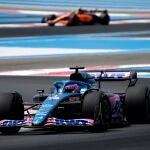 Fernando Alonso, en el Gran Premio de Francia