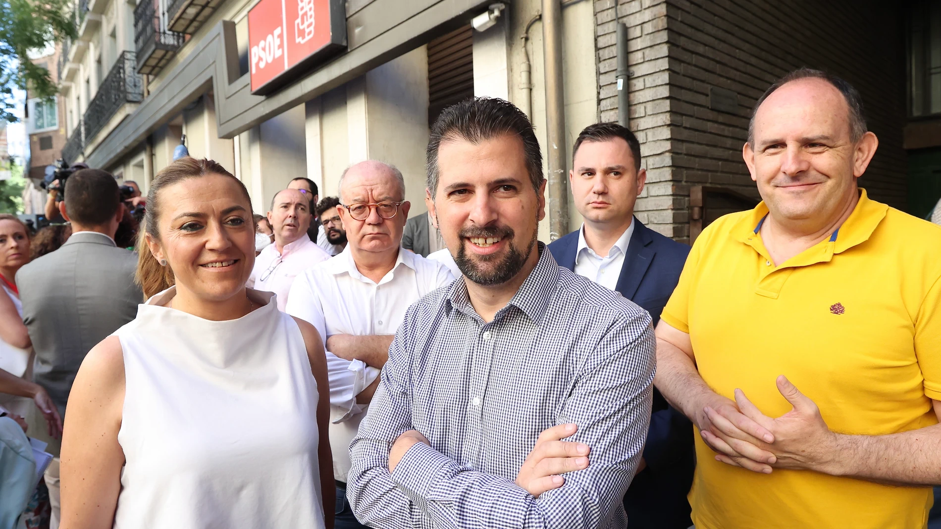 El secretario general del PSCyL, Luis Tudanca, asiste al Comite Federal del Partido.