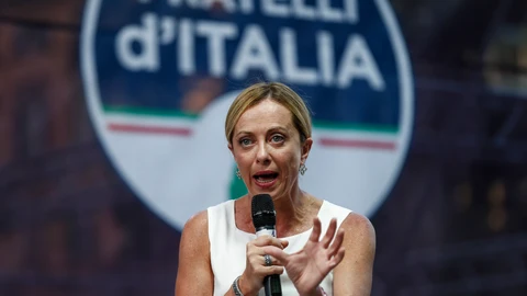 Giorgia Meloni, líder de Hermanos de Italia