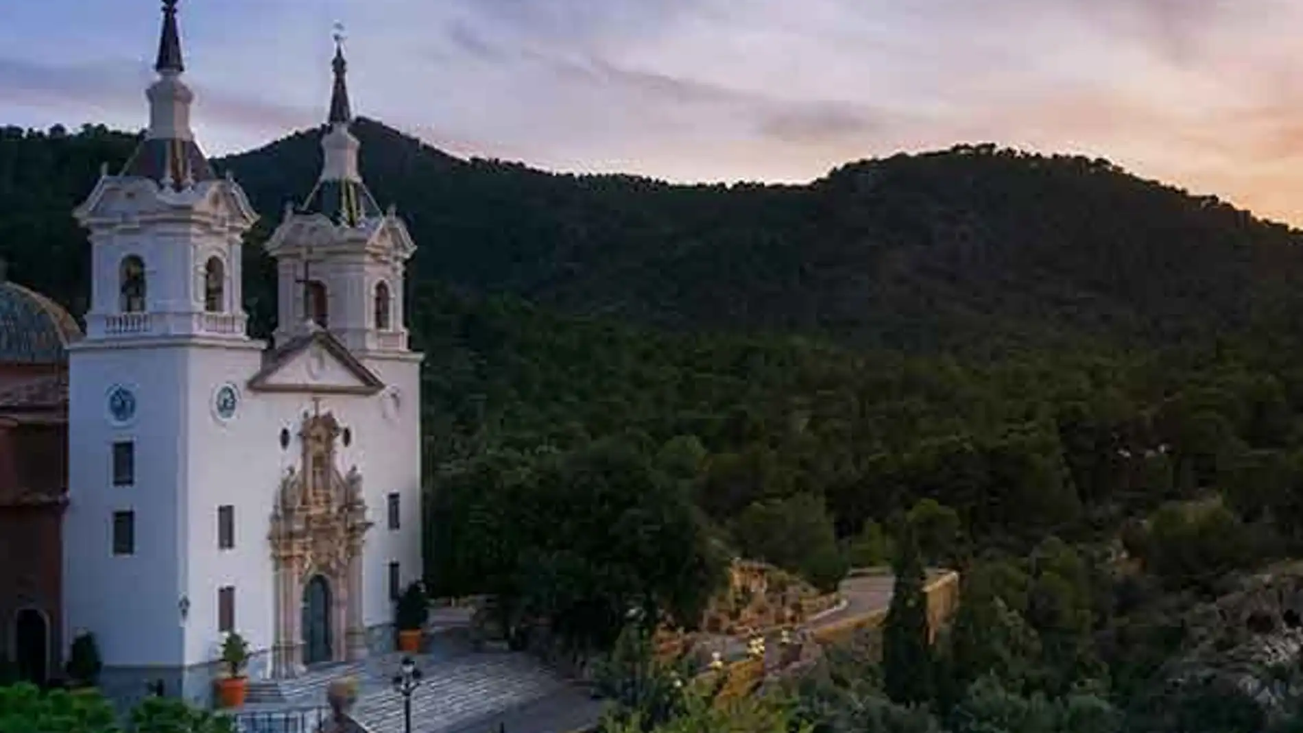 Imagen del Santuario de la Fuensanta, a pocos kilómetros de Murcia