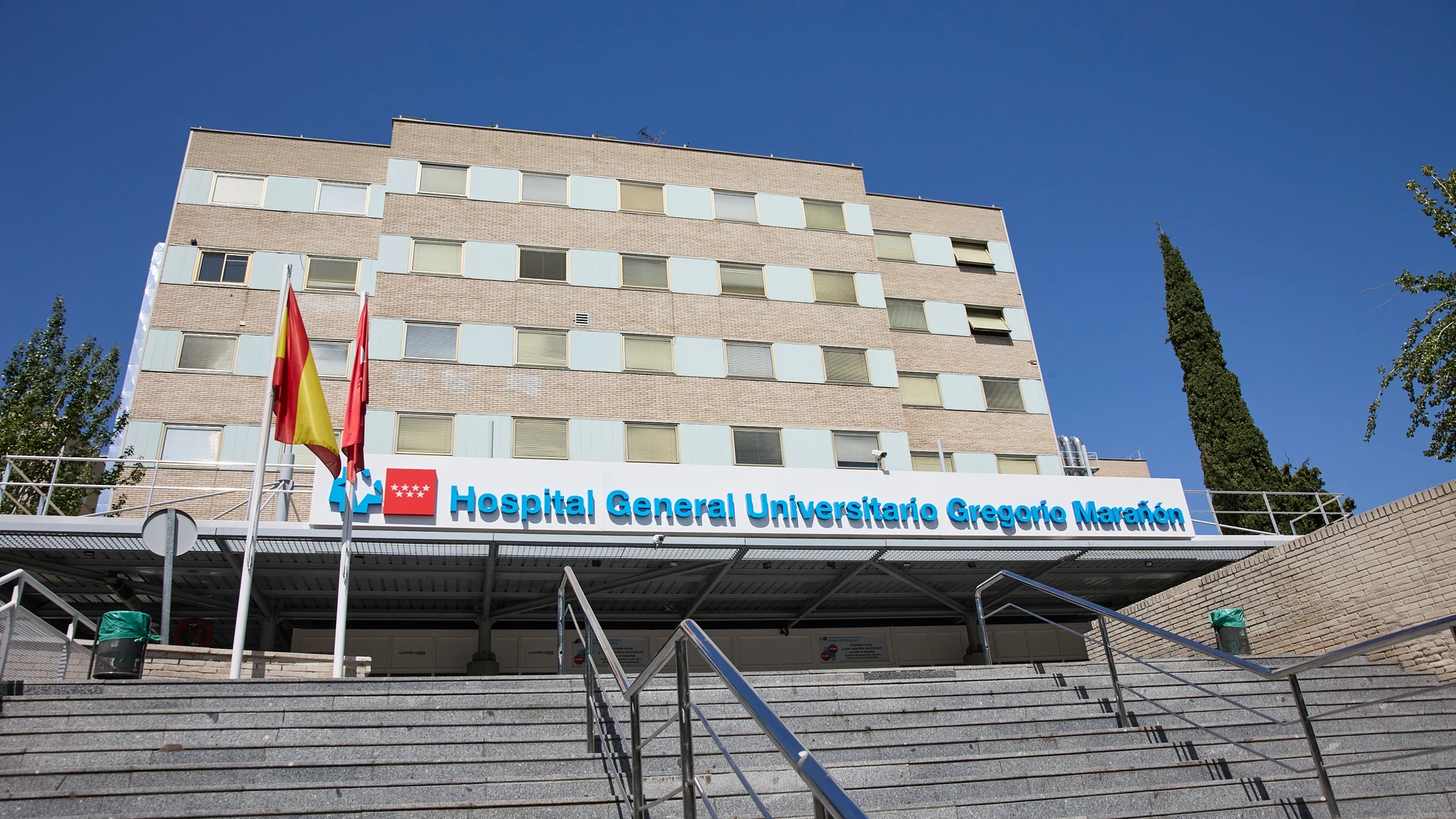 Fachada del Hospital General Universitario Gregorio Marañón