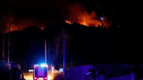 Recientemente, el municipio de Calles ya sufrió otro incendio que obligó a desalojar la aldea de Alcotas