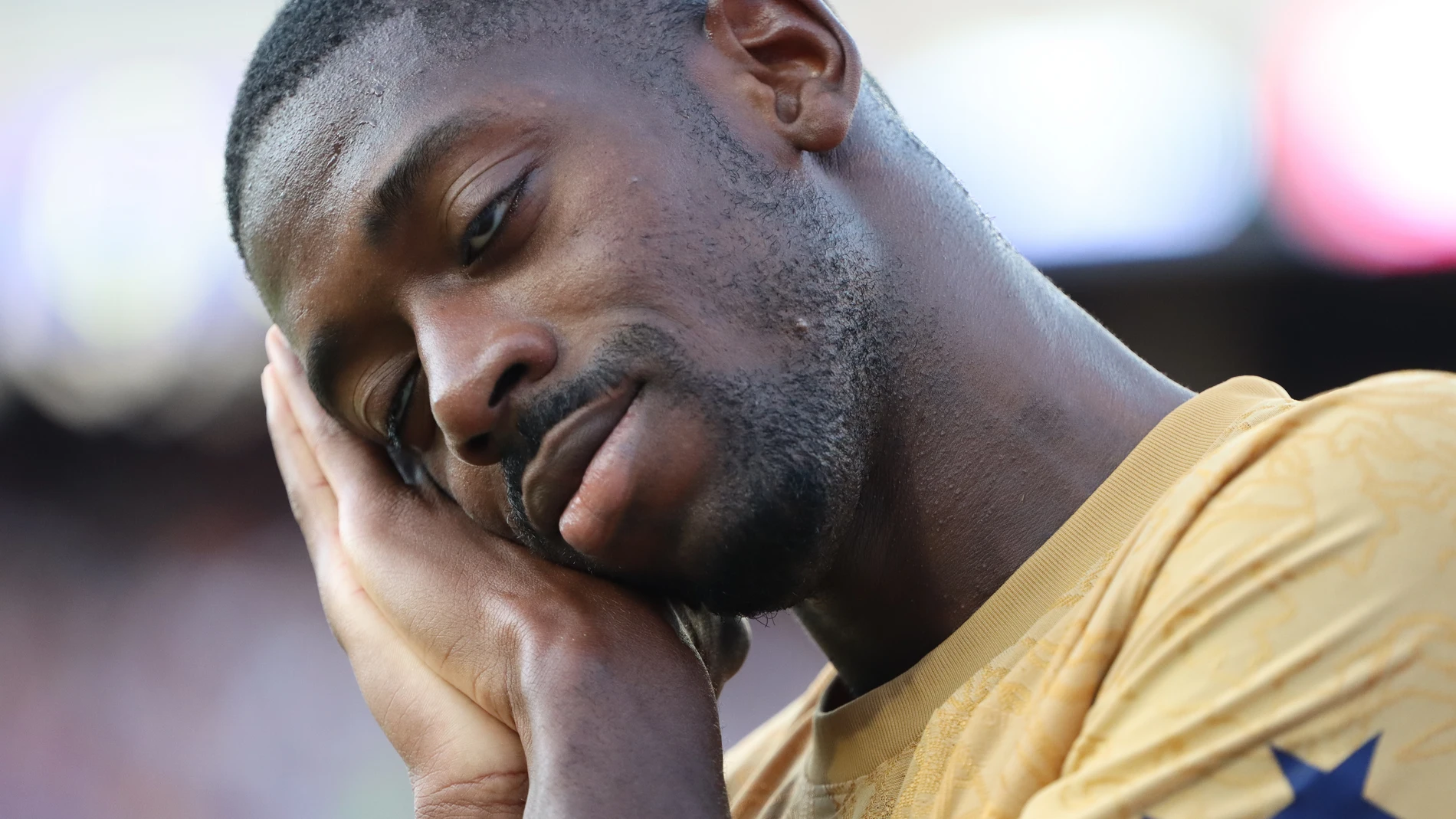 Ousmane Dembélé, durante el amistoso ante la Juventus en Dallas