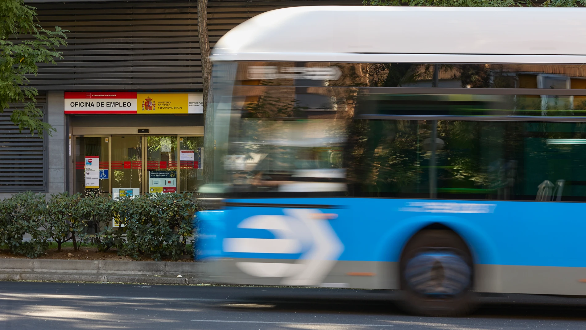Un autobús de le Empresa Municipal de Transportes