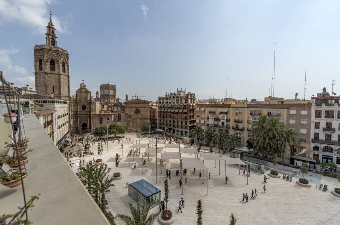 La plaza de la Reina de València