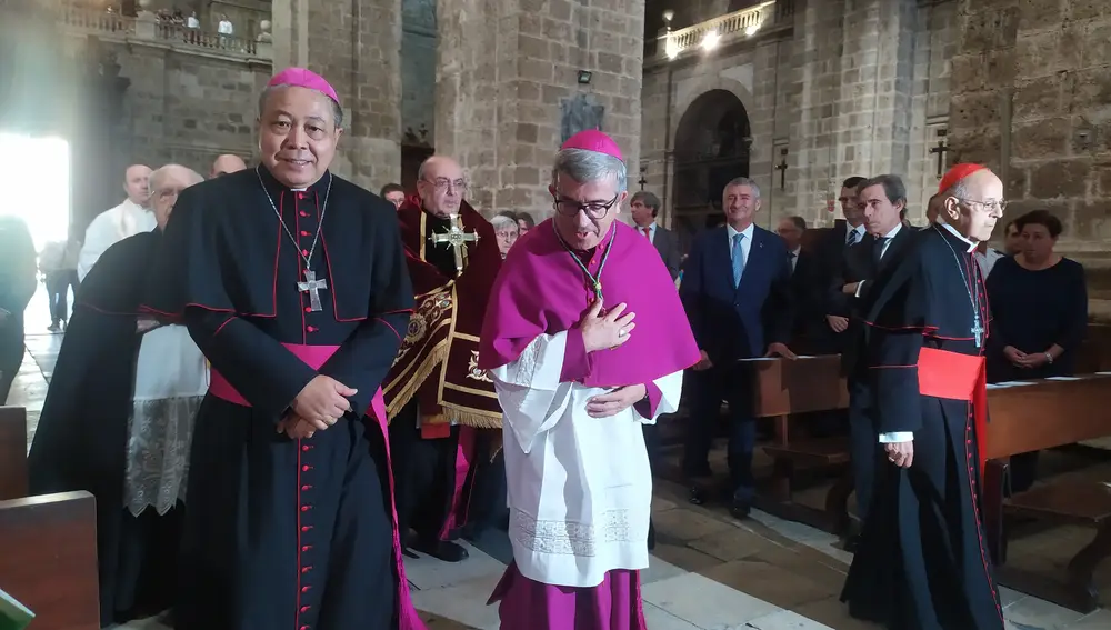 Misa de nombramiento del arzobispo Luis Argüello EUROPA PRESS 30/07/2022