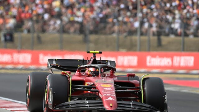 Carlos Sainz se quedó a milésimas de lograr la "pole" en Hungaroring