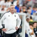 Carlo Ancelotti, entrenador del Real Madrid, está listo para el partido de la Supercopa contra el Eintracht