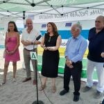 Carmen Crespo presenta la campaña para fomentar el consumo de pescado andaluz en Roquetas de Mar (Almería). JUNTA DE ANDALUCÍA