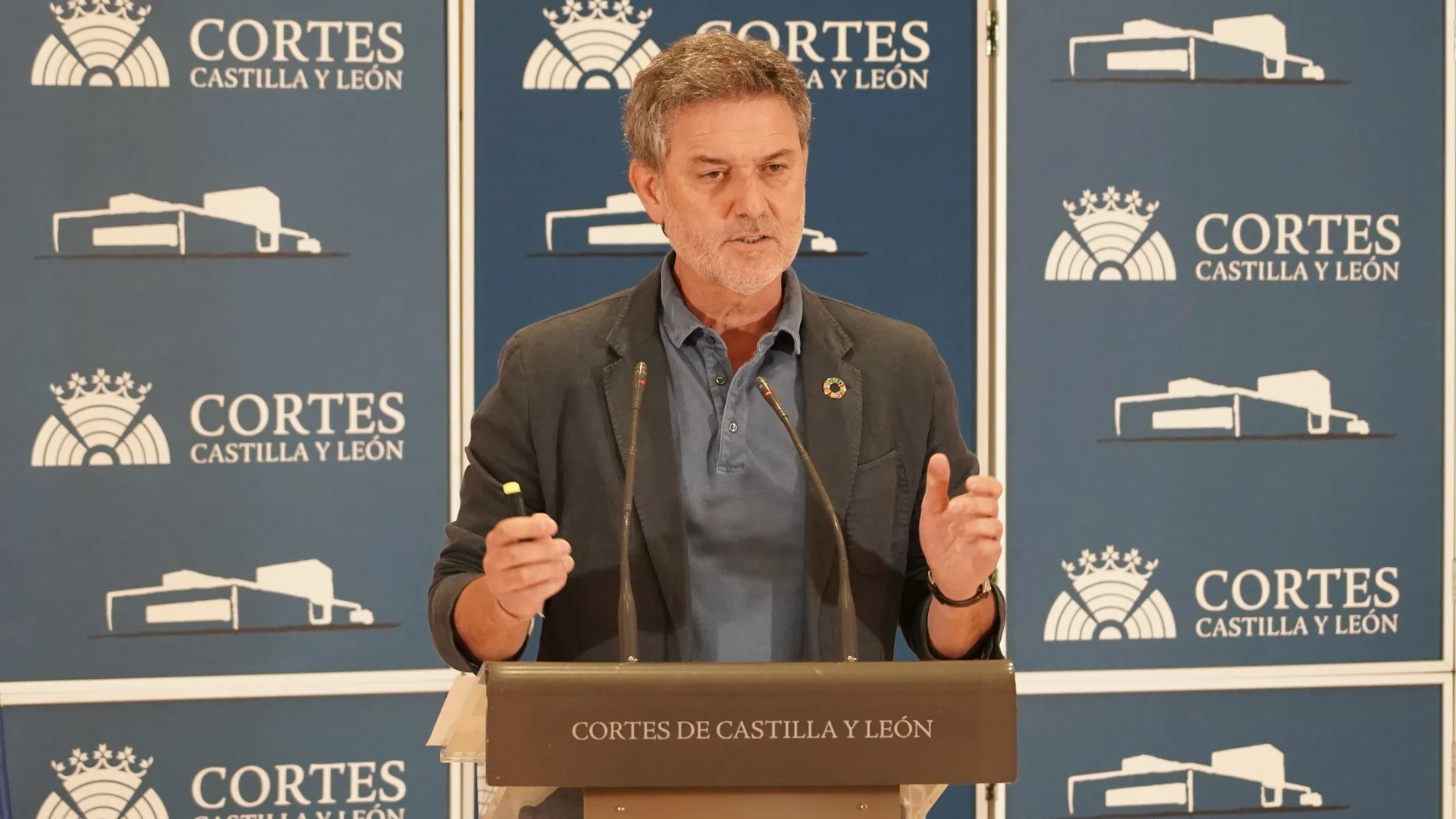 El portavoz de Medio Ambiente del PSOE en las Cortes, José Luis Vázquez