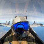 Los F-18 españoles han vigilado el cielo báltico desde abril
