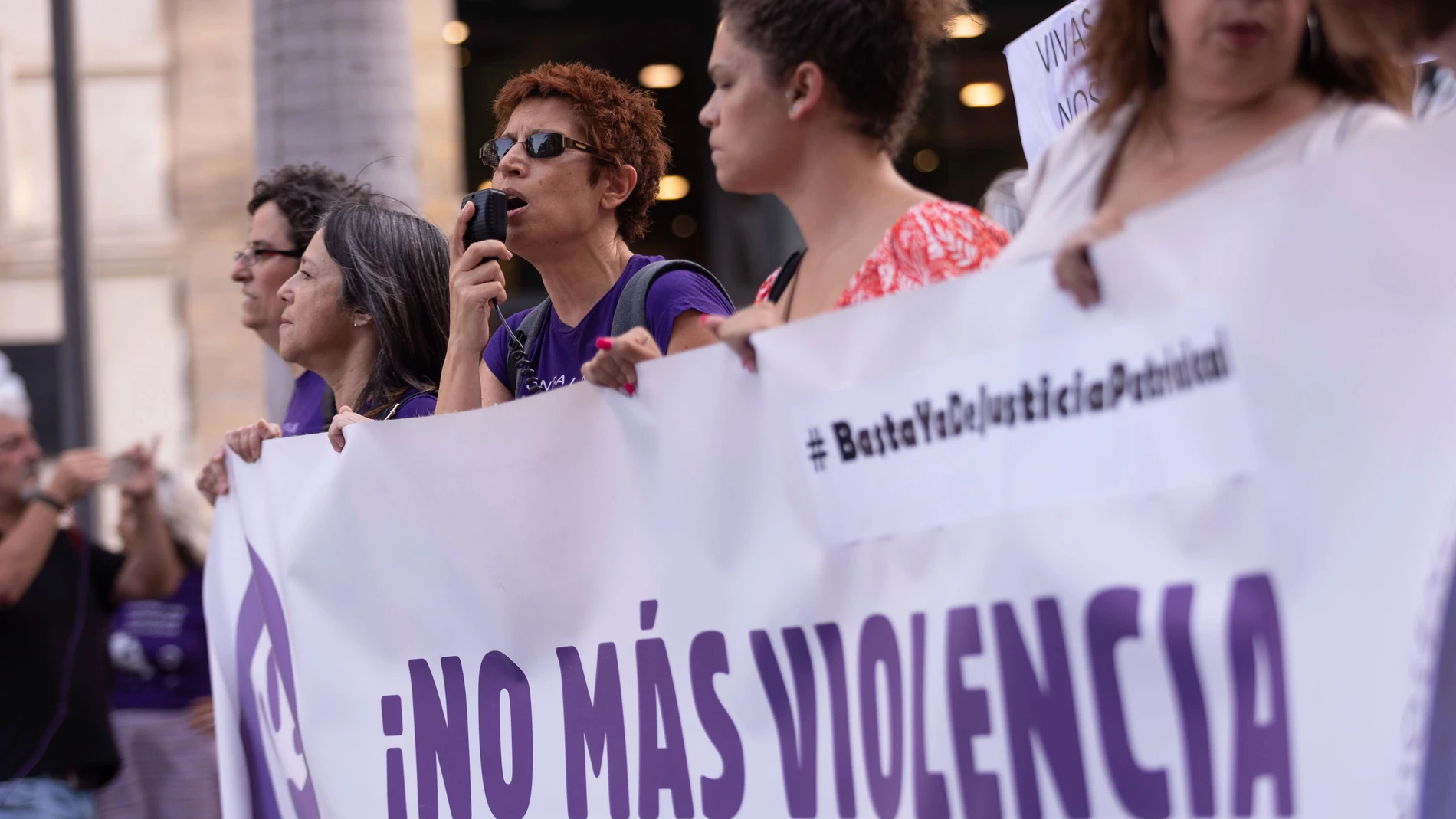 Manifestación contra la violencia de género