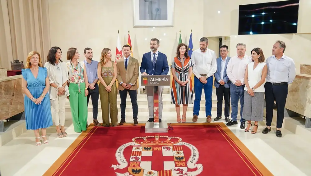 Ramón Fernández-Pacheco se despide como alcalde de Almería en el salón de plenos AYTO DE ALMERÍA
